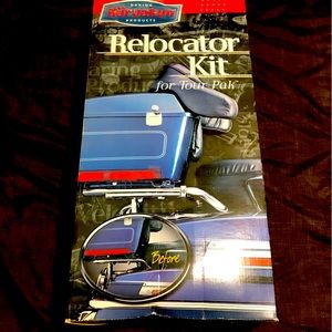 Kuryakyn Tour pack relocation kit for Harley Davidson